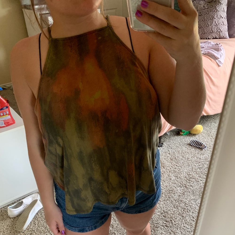 Green halter